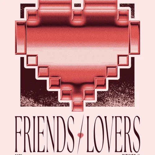 Friends_Lovers Heart poster