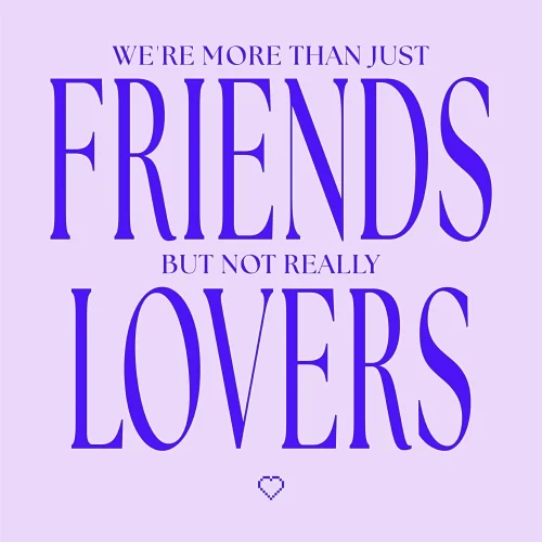 Friends_Lovers purple poster